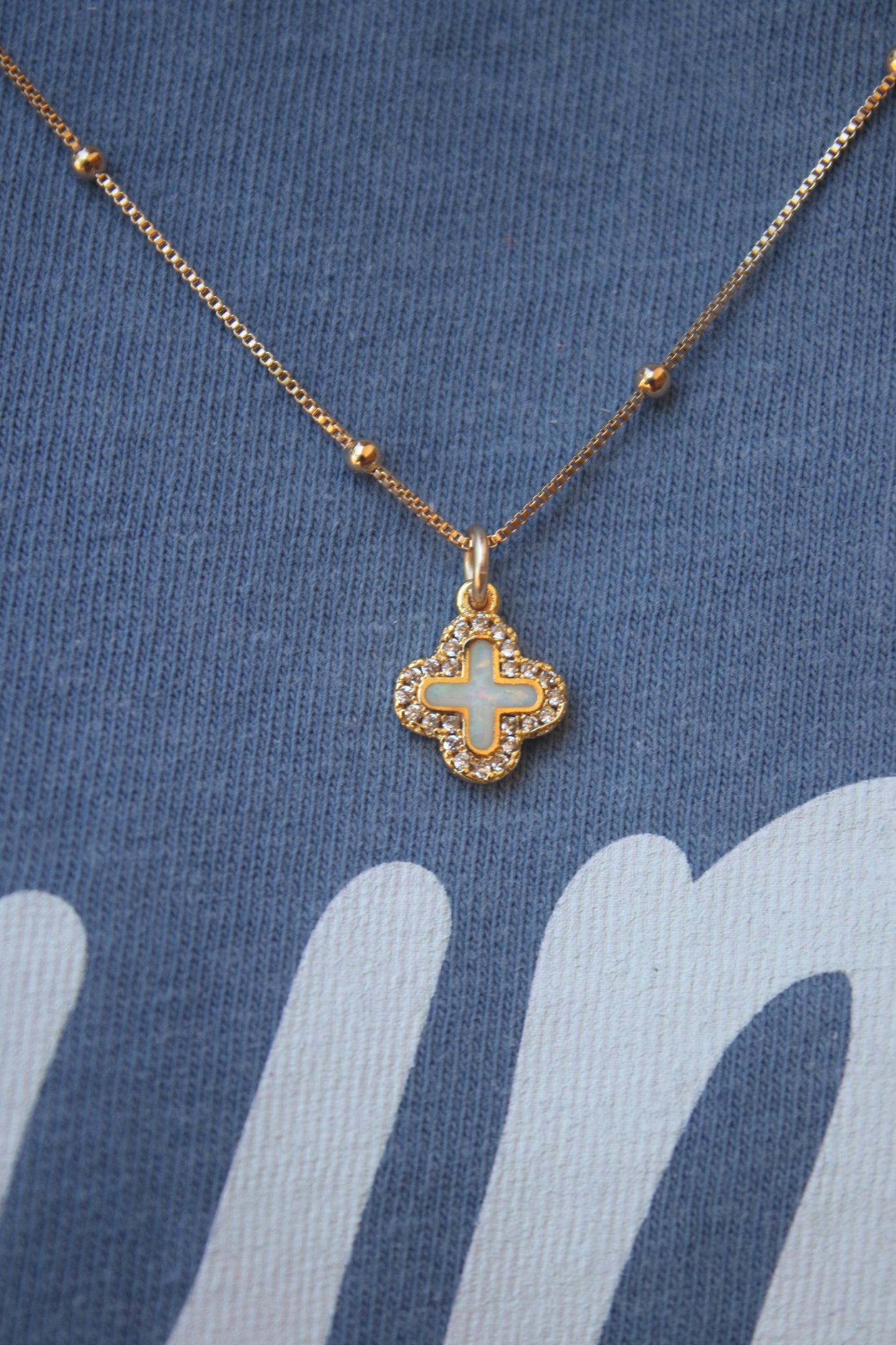 Florence Cross Necklace
