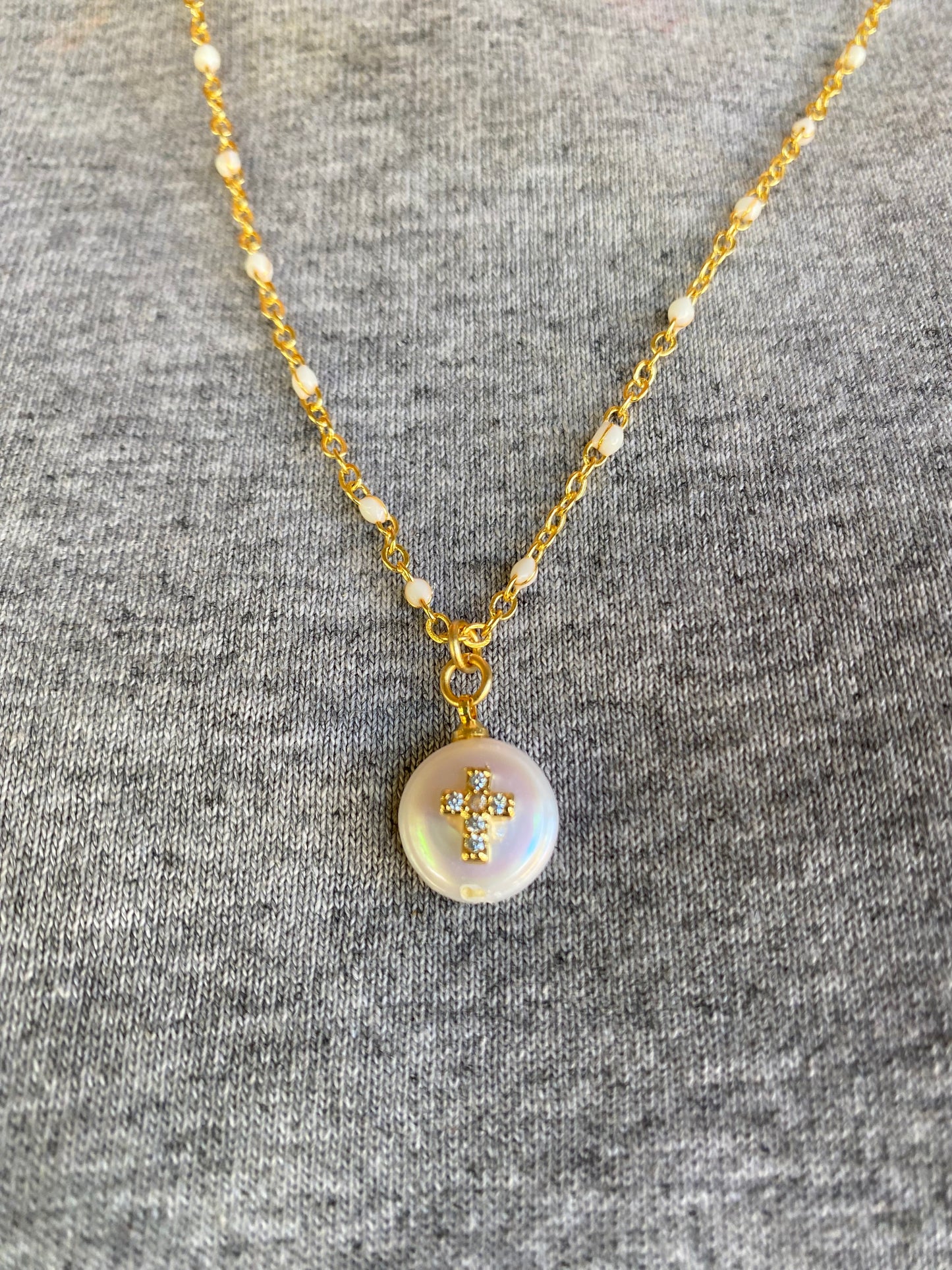 Madison Cross Necklace