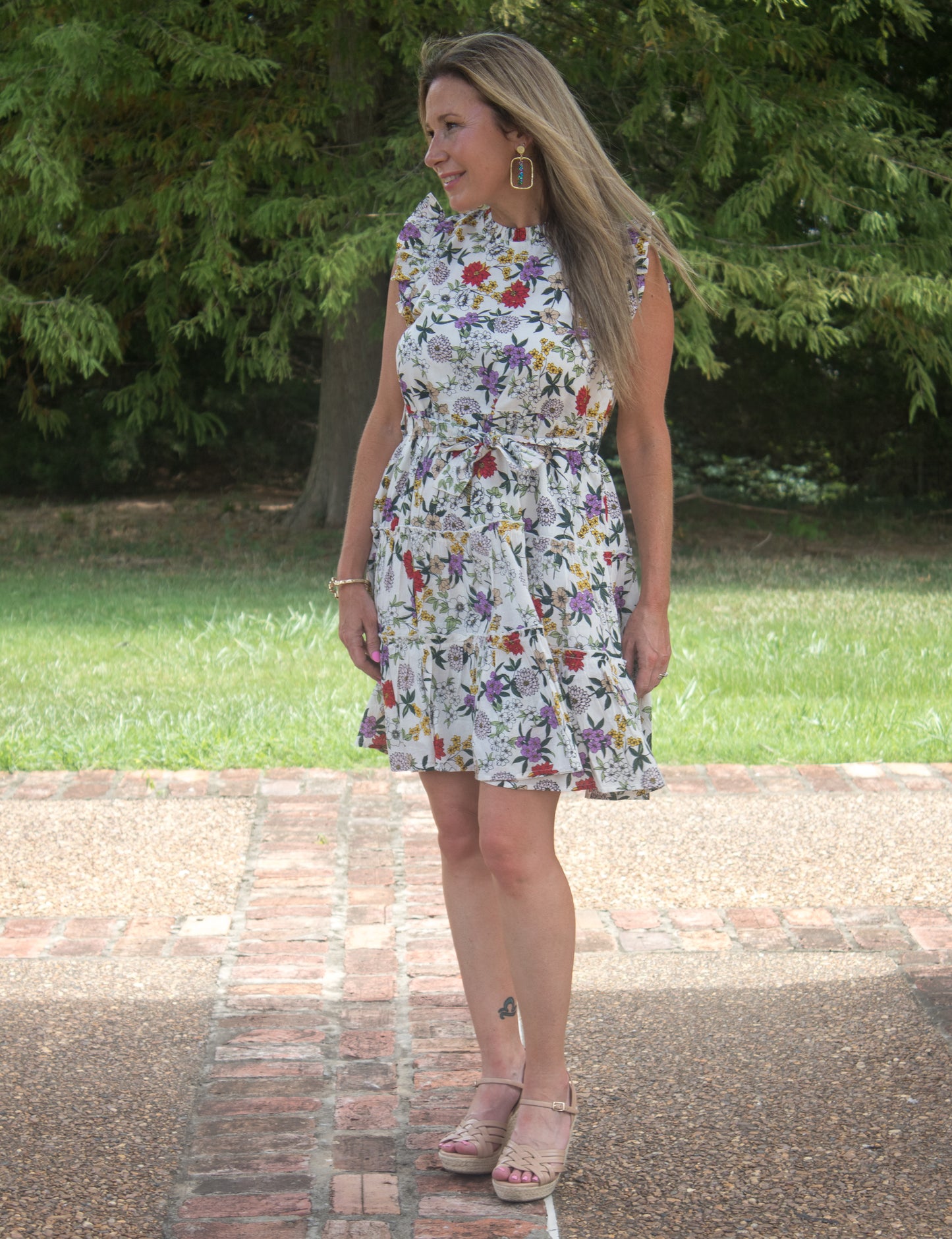 Floral Print Dress