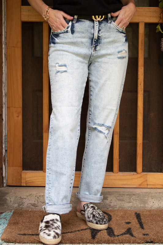 90's distressed jeans