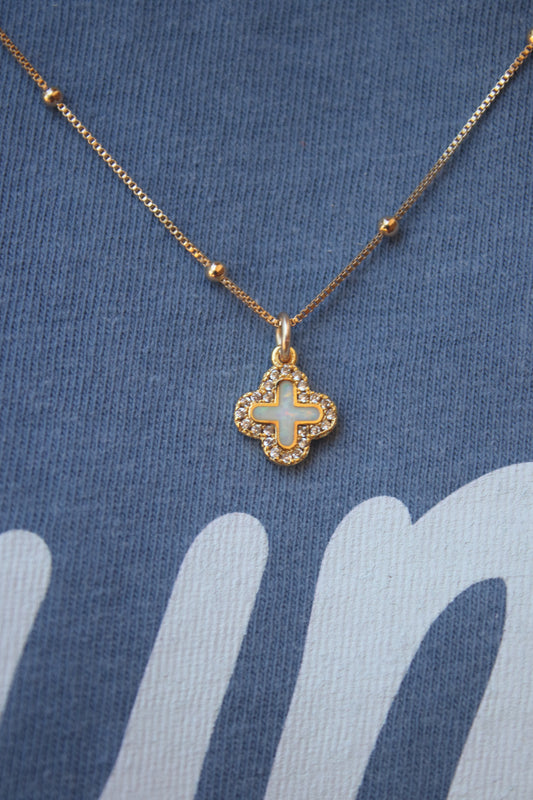 Florence Cross Necklace