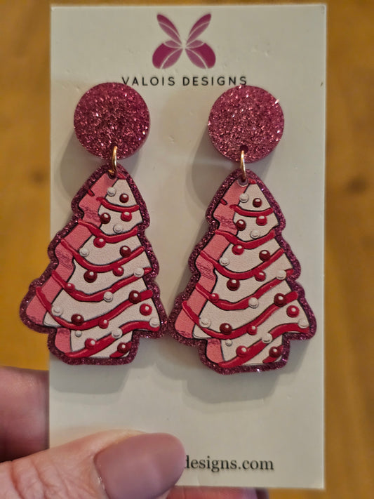 Pink Christmas Trees