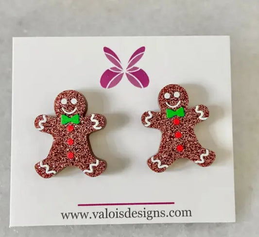 Gingerbread Earrings